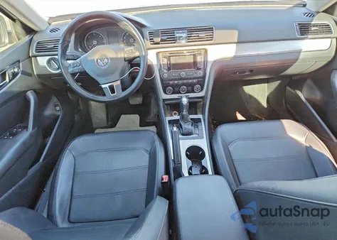 2013 Volkswagen Passat Se from USA, damaged, VIN 1VWBN7A3XDC105061